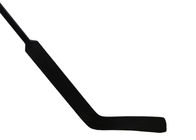 Matte / Glossy Carbon Fiber Field Hockey Stick Junior Goalie Kekuatan 500 Lbs