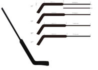 Matte / Glossy Carbon Fiber Field Hockey Stick Junior Goalie Kekuatan 500 Lbs