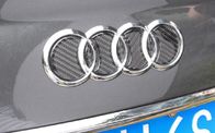 Interior Audi A6L Dimodifikasi Stiker Serat Karbon Dekoratif