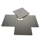 Ketebalan berbeda Carbon Fiber Sheet 3K Polos Tahan Dampak glossy atau matte Untuk Bagian Konstruksi