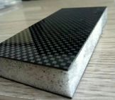 Produk Serat Karbon Ringan Honeycomb Sandwich Weave Carbon Fiber Plate