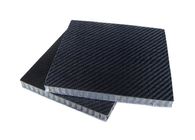 Produk Serat Karbon Ringan Honeycomb Sandwich Weave Carbon Fiber Plate