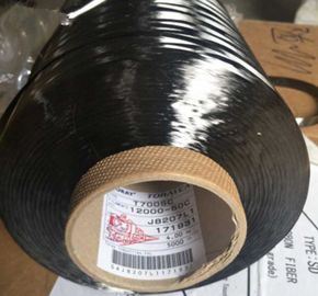Modulus Tinggi  12K Carbon Fiber Resistance Kelelahan Panjang 5000 Meter