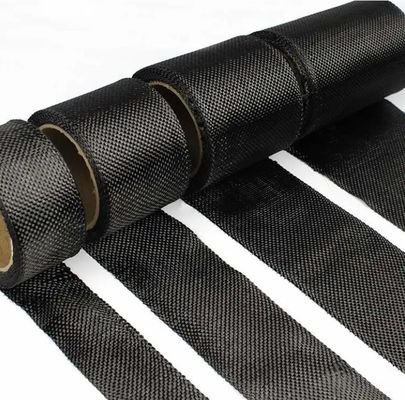 T700 100% Carbon Fiber Fabric Roll Bangunan Dan Konstruksi Memperkuat